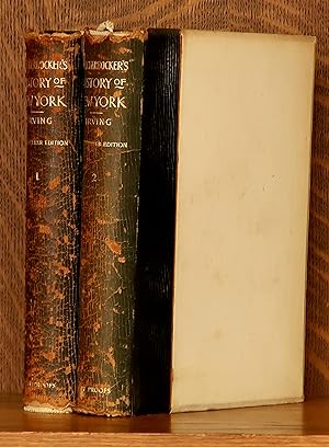 KNICKERBOCKER'S HISTORY OF NEW YORK, Van Twiller Edition, Japan Proofs, Volume I & II (Complete)