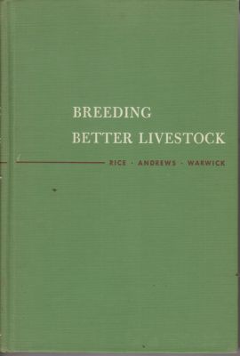 Seller image for Breeding Better Livestock for sale by Robinson Street Books, IOBA