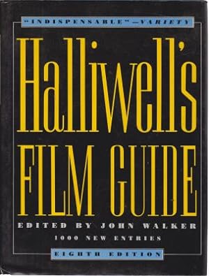 Seller image for Halliwell's Film Guide, 8th Edition for sale by Robinson Street Books, IOBA