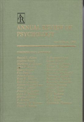 Bild des Verkufers fr Annual Review of Psychology, Volume 36, 1985 zum Verkauf von Robinson Street Books, IOBA