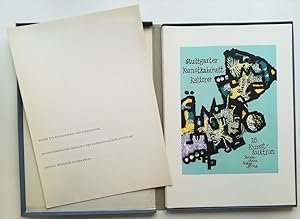 Bild des Verkäufers für Klasse für Buchgraphik und Typographie an der Staatlichen Akademie der Bildenden Künste Stuttgart 1956 und 1957. Lehrprobe. zum Verkauf von Antiquariat Kunsthaus-Adlerstrasse