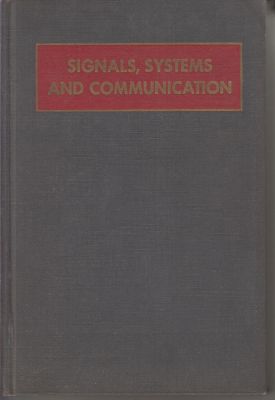 Image du vendeur pour Signals, Systems, & Communication mis en vente par Robinson Street Books, IOBA