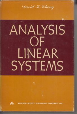 Immagine del venditore per Analysis of Linear Systems venduto da Robinson Street Books, IOBA