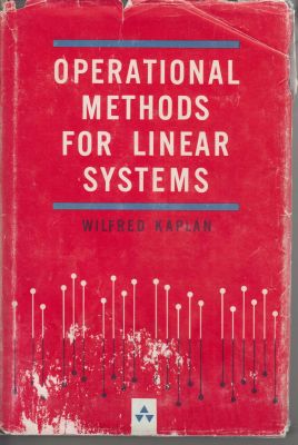 Bild des Verkufers fr Operational Methods For Linear Systems zum Verkauf von Robinson Street Books, IOBA