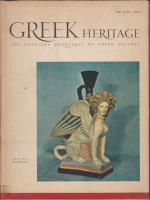 Bild des Verkufers fr Greek Heritage: The American Quarterly of Greek Culture, Volume Two, Number Five, 1965 zum Verkauf von Robinson Street Books, IOBA