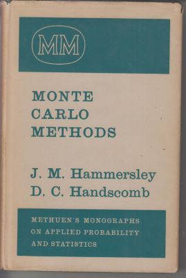 Imagen del vendedor de Monte Carlo Methods: Methuen's Monographs on Applied Probability and Statistics a la venta por Robinson Street Books, IOBA