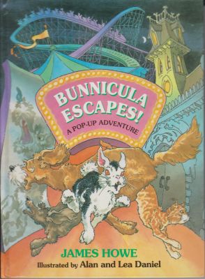 Bild des Verkufers fr Bunnicula Escapes! A Pop-Up Adventure, Ilustrated by Alan and Lea Daniel zum Verkauf von Robinson Street Books, IOBA