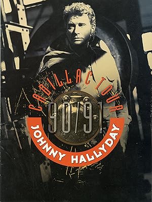 "Johnny HALLYDAY" Programme original CADILLAC TOUR 1990/1991