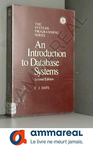 Immagine del venditore per Introduction to Data Base Systems: v. 1 venduto da Ammareal