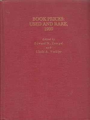 Bild des Verkufers fr Book Prices: Used and Rare, 1999 zum Verkauf von Robinson Street Books, IOBA