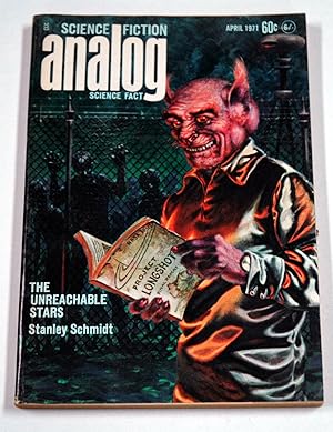 Seller image for Analog Science Fiction: April 1971 for sale by Preferred Books