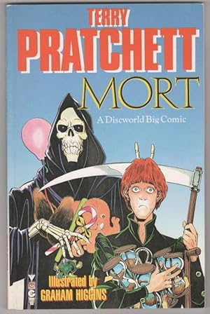 Imagen del vendedor de MORT A Discworld Big Comic by Terry Pratchett (First thus) Gollancz File Copy a la venta por Heartwood Books and Art