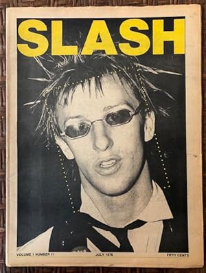 Seller image for SLASH. Volume 1, Number 11. July 1978 for sale by Lost Horizon Bookstore