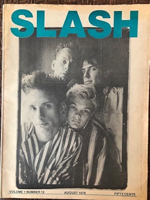 Seller image for SLASH. Volume 1, Number 12. August 1978 for sale by Lost Horizon Bookstore