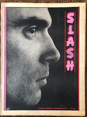 Seller image for SLASH. Volume 2, Number 10. November 1979 for sale by Lost Horizon Bookstore
