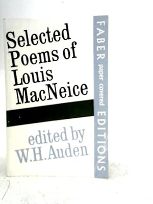 Seller image for Selected Poems of Louis MacNeice for sale by World of Rare Books