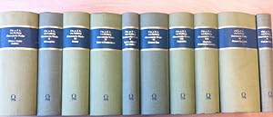 Gesammelte Werke [10 Bd.e]. 20 Bände in 10 Bänden - Oden und Lieder, Jamben / Schauspiele / Reise...