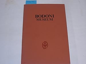 Image du vendeur pour Bodoni Museum. mis en vente par Der-Philo-soph