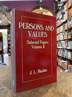 Image du vendeur pour Persons and Values: Selected Papers Volume II mis en vente par Sappho Books