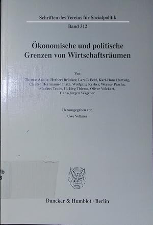 Seller image for konomische und politische Grenzen von Wirtschaftsrumen. for sale by Antiquariat Bookfarm