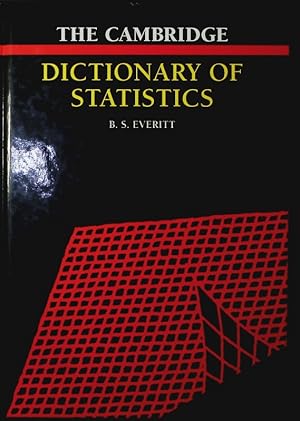 Immagine del venditore per The Cambridge dictionary of statistics. venduto da Antiquariat Bookfarm