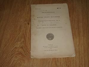 Bild des Verkufers fr Proceedings of the Royal Irish Academy Volume XXXVI, Section C, No. 4 Croinin Cruaich of Magh Sleacht zum Verkauf von Dublin Bookbrowsers