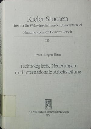 Seller image for Technologische Neuerungen und internationale Arbeitsteilung. die Bundesrepublik Deutschland im internationalen Vergleich. for sale by Antiquariat Bookfarm