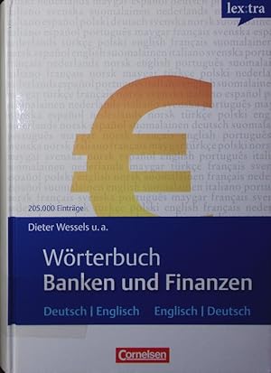 Wörterbuch Banken und Finanzen. Deutsch-Englisch/Englisch-Deutsch, [205000 Einträge].