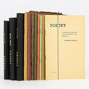 Poetry. A Quarterly of Australian and New Zealand Verse [Numbers 1-25, the complete run]
