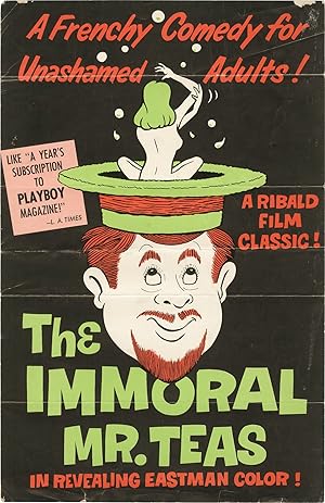 The Immoral Mr. Teas (Original pressbook for the 1959 film)