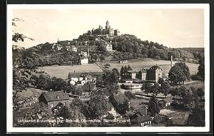 Ansichtskarte Braunfels /Lahn, Schloss Obermühle und Schlossbrauerei