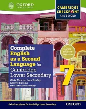 Immagine del venditore per Complete English as a Second Language for Cambridge Lower Secondary Student Book 7 (Book & Merchandise) venduto da Grand Eagle Retail