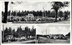 Immagine del venditore per Ansichtskarte / Postkarte Springhirsch Ntzen in Schleswig Holstein, Campingplatz Onkel Toms Htte venduto da akpool GmbH