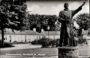 Seller image for Ansichtskarte / Postkarte Schiermonnikoog Friesland Niederlande, Standbeeld de Monnik for sale by akpool GmbH