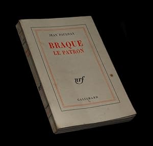 Image du vendeur pour Braque le patron. mis en vente par Babel Librairie