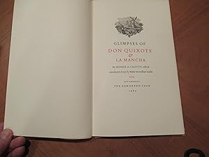 Image du vendeur pour Glimpses Of Don Quixote And La Mancha mis en vente par Arroyo Seco Books, Pasadena, Member IOBA