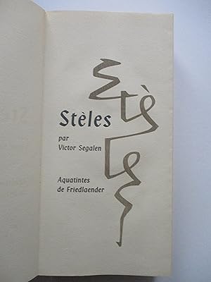 Stèles