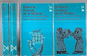 Seller image for HISTORIA GENERAL DE LA MUSICA (4 TOMOS) for sale by Desvn del Libro / Desvan del Libro, SL