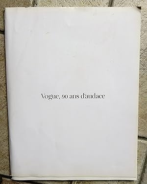 Imagen del vendedor de Vogue, 90 ans d'audace ( supplment du n911 - Vogue - Octobre 2010) a la venta por la petite boutique de bea