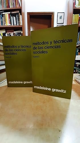 Image du vendeur pour MTODOS Y TCNICAS DE LAS CIENCIAS SOCIALES 2 vols. mis en vente par LLIBRERIA KEPOS-CANUDA