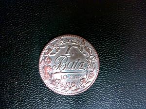 Münze/ Medaille: Schweiz: CANTON DE VAUD 1811, LIBERTE ET PATRIE/ 1. Batz = 10.RAP