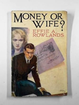 Imagen del vendedor de Money or wife? a la venta por Cotswold Internet Books