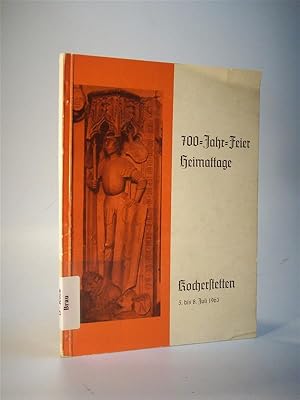 Bild des Verkufers fr 700 - Jahr - Feier Heimattage Kocherstetten, 5. bis 8. Juli 1963. Festschrift zum Verkauf von Adalbert Gregor Schmidt