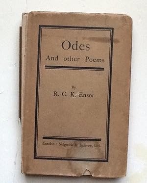 Immagine del venditore per Odes & Other Poems venduto da Sheapast Art and Books