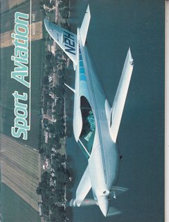 Sport Aviation Magazine - August 1989