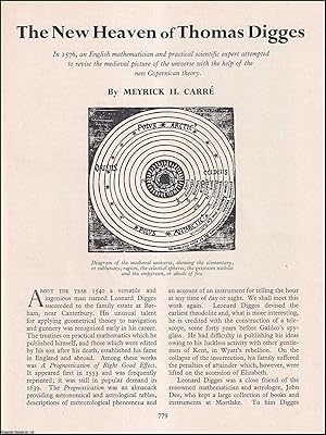 Imagen del vendedor de The New Heaven of Thomas Digges. An original article from History Today magazine, 1961. a la venta por Cosmo Books