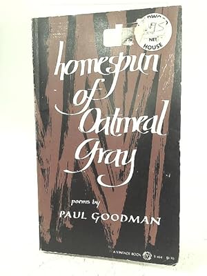 Bild des Verkufers fr Homespun of Oatmeal Gray zum Verkauf von World of Rare Books