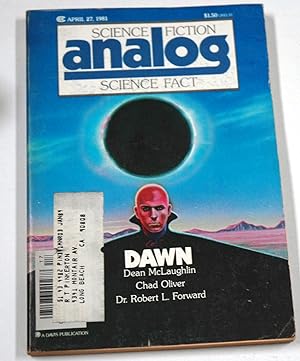 Bild des Verkufers fr Analog Science Fiction / Science Fact (Magazine), April 27, 1981 zum Verkauf von Preferred Books