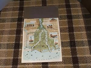 The Nile - Illustrated Guide Map - From Alexandria To Aswan