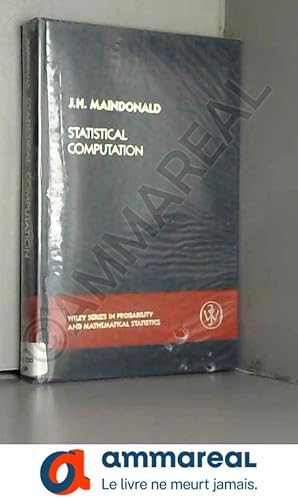 Imagen del vendedor de Statistical Computation a la venta por Ammareal